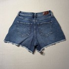 Hollister Curvy High Rise Vintage Denim Shorts Size 3 W26