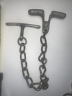 Vintage Police Chain Come Along Wrist Control Restraint Nipper Aluminum Handle 