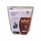 Logitech Quickcam Deluxe For Notebooks 960-000043 Sealed Cam New W  Travel Case