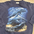     vintage Las Vegas Mirage Hotel And Casino Crewneck Sweatshirt Size L 23x27