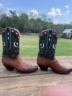 9 5d-vintage Trace Outlaws Cowboy Boots Size   349