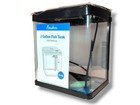 Pondon Xs-260 2 Gallon Aquarium Kit Led Filter Desktop Fish Tank Black