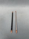2- Cowgirl  Cowboy Toothpicks Silver  Black Handmade Usa
