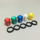 5pcs Arcade Happ Lit Illuminated Push Button With Built-in Led Lamp Microswitch