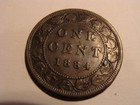 1884 Canada Cent - Nice Detail 