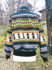 Vintage Native American Seminole Ribbon Patchwork Ladies Small Vguc