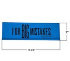 Huge 6 75   for Big Mistakes   12 Pack  Rubber Pencil Erasers  Rectangular