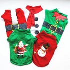 Christmas Costume Pet Dog Cat Clothes Cute Shirt Xmas Clothing Puppy Clothes