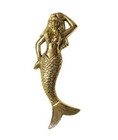 Brass Mermaid Door Knocker Solid Brass