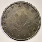 1821 Ba Jf Colombia Cundinamarca 8 Reales Silver Crown Indian Type Old Clean