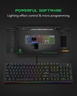 Rgb Mechanical Gaming Keyboard Led Backlit Wired Keyboard With Red Switches     