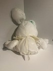 Vintage 1980 Puffalump Bunny Rabbit  Nylon Plush With Rattle 