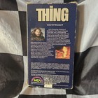 The Thing  1982  Vhs John Carpenter  Horror Sci-fi Video Rainbow Stereo Tested
