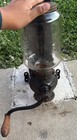 Antique Krystal No  3 Cast Iron Seed Dispenser     Vintage 