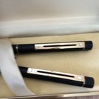 Sheaffer Targa Matt Black 14k Gold Plated Pen   Pencil Set In Original Case Box