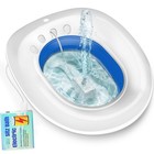 Electric Sitz Bath For Toilet Seat - Hemorrhoid Relief  Postpartum Care  Yoni St