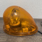 Vtg Sunbeam Vehicle Safety Emergency Rotating Light 12v Amber - Tested Works