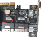 Plx Expansion Card Plx8749 With 4 Sff8654 X8 Interfaces  Supporting 8 Nvme Hard