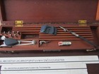 Keuffel   Esser K e Leroy Lettering Set Drafting Kit In Wood Case Vintage