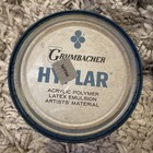 Vintage Grumbacher Hyplar Modeling Paste Can No  526-32 Art Decor 32oz As Is New