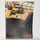 Vintage 1970 Hot Wheels Annual Paper Catalog 1969 Mattel Inc New Arrival