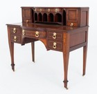 Sheraton Desk Mahogany Bonheur Du Jour 1880