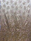Vintage Beautiful Silk Brocade Wall Hanging Curtain Textile 290x126 Cm
