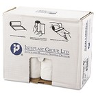 Inteplast Group Low-density Can Liner 30 X 36 30gal  8mil White 25 roll 8