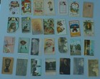 Lot Of 50 Damaged Vintage Postcards Damage Junk Journal Journaling Decoupage