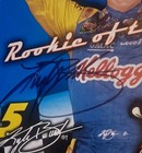 Kelloggs Frosted Flakes Nascar Rookie Of The Year Kyle Busch Signed Cereal Box