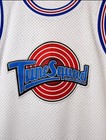 Space Jam Tune Squad Bugs Bunny  1 White Basketball Jersey Xxl