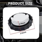 Brake Fluid Cap Replacement  Brake Fluid Reservoir Cap Compatible With Car Acces