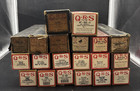 Vintage Qrs Word Roll Piano Player Music Rolls Lot Of 56 Rolls And Catalog
