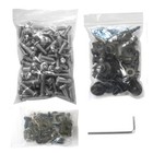 Stainless Steel Sliver Screws Fairing Bolt Kit For Kawasaki Ninja Zx6r 2000-2025