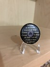 Alcoholics Anonymous 8 Year Purple Glitter  Tri-plate Token Coin Medallion Aa
