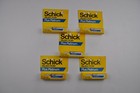 Vintage Schick Injector Plus Platinum 7 Teflon Coated Blades New In 5 Boxes New