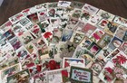 Huge  lot Of  200 Antique Vintage christmas  postcards early 1900 s  In  Sleeves
