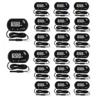 20pcs Digital Aquarium Thermometer For Fish Tank   Reptile - Lcd Water Temp Gaug