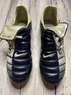 Football Soccer Cleats Nike Total 90 Blue White Strike Size 9 5 306443-412