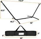 9ft Hammock Stand 620 Lb Max Capacity Steel Frame For 2 Person W carrying Case 