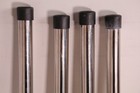 Hrokz Dust Barrier Poles 12ft  4 Pack Telescoping Adjustable Poles For Plastic