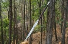 Custom Handmade Carbon Steel Blade Viking Spear Sword   Hunting Sword Camping
