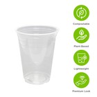 Karat Earth 32oz Pla Eco-friendly Cup  107mm   Clear - 300 Ct  Ke-kc32