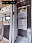 Campervan Bathroom Tip-up Sink basin   Cabinet   Tap   Drain