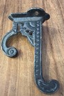 Eastlake Design Hook Vintage Cast Iron 3 1 2    Aged Patina Ornate