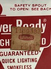 Vintage Ever Ready Lighter Fluid 4 Oz Tin Empty