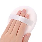 4 Count - Victoria Vogue Round Loose Powder Puff - 3  Puff For Loose Powder