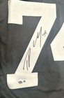 Tristan Wirfs Custom Signed Jersey Black Iowa Hawkeyes Beckett Witness Coa