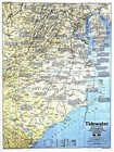 1988-6 June Tidewater   Environs Making America National Geographic Map Euc A3 