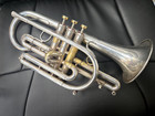 Getzen Eterna 800s Large Bore Cornet - Circa 1970s With Case